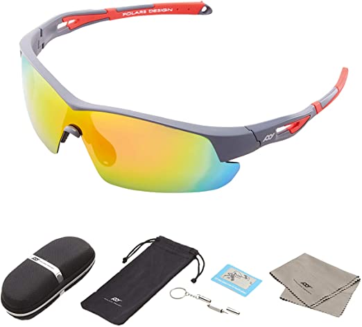 Polarized Men and Women’s Sports Sunglasses UV Protection for Bass fishing